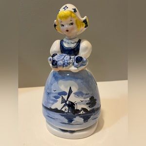 Vintage Dutch girl ceramic napkin holder - Japan (3/$25)